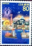 Stamps Japan -  Scott#Z456 intercambio 0,75 usd 80 y. 2001