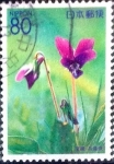 Stamps Japan -  Scott#Z466 intercambio 0,75 usd 80 y. 2001