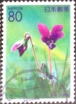 Stamps Japan -  Scott#Z466 intercambio 0,75 usd 80 y. 2001