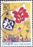 Stamps Japan -  Scott#Z477 intercambio 0,75 usd 80 y. 2001