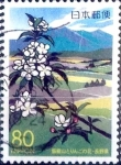 Stamps Japan -  Scott#Z483 intercambio 0,75 usd 80 y. 2001