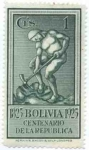 Stamps America - Bolivia -  Centenario de la Fundacion de la Republica