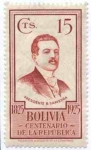 Sellos de America - Bolivia -  Centenario de la Fundacion de la Republica