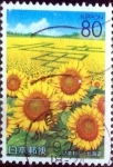 Stamps Japan -  Scott#Z540 intercambio 0,95 usd 80 y. 2002