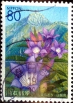 Stamps Japan -  Scott#Z670 intercambio 1,10 usd 80 y. 2005