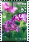 Stamps Japan -  Scott#Z727 + Z728 intercambio 1,10+1,10 usd 80 y. 2006