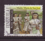 Sellos de America - Venezuela -  Beatificación Madre Mª de S. José