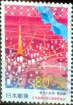 Stamps Japan -  Scott#ZB2 intercambio 1,00 usd 80+20 y. 2000