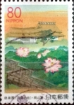 Stamps Japan -  Scott#Z391 intercambio 0,75 usd 80 y. 2000