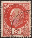 Stamps France -  Maréchal Philip Pétain 1941  3 Fr
