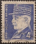 Stamps France -  Maréchal Philip Pétain 1941 4 Fr