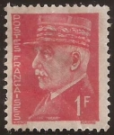 Sellos del Mundo : Europa : Francia : Maréchal Philip Pétain 1941  1 Fr