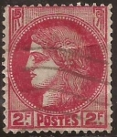 Sellos del Mundo : Europa : Francia : Ceres  1938  2 Fr