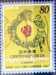 Stamps Japan -  Scott#2569 intercambio 0,40 usd 80 y. 1997