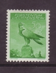 Stamps Liechtenstein -  serie- AGUILAS