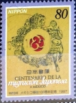 Stamps Japan -  Scott#2569 intercambio 0,40 usd 80 y. 1997