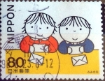Stamps Japan -  Scott#2628 intercambio 0,40 usd 80 y. 1998