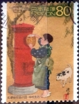 Stamps Japan -  Scott#2773 intercambio 0,40 usd 80 y. 2001