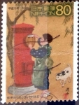 Stamps Japan -  Scott#2773 intercambio 0,40 usd 80 y. 2001