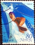 Stamps Japan -  Scott#2775 fjjf intercambio 0,40 usd 80 y. 2001