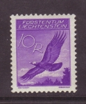 Stamps Liechtenstein -  serie- AGUILAS