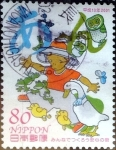Stamps Japan -  Scott#2794 intercambio 0,40 usd 80 y. 2001