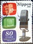 Stamps Japan -  Scott#2800 intercambio 0,40 usd 80 y. 2001