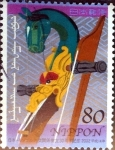 Stamps Japan -  Scott#2806 intercambio 0,40 usd 80 y. 2002