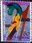 Stamps Japan -  Scott#2806 intercambio 0,40 usd 80 y. 2002
