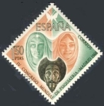 Stamps Spain -  ESPAÑA 1966 1746 Sello Nuevo Congreso Mundial de Psiquiatria Madrid