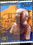 Stamps Japan -  Scott#2811 intercambio 0,95 usd 80 y. 2002