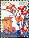 Stamps Japan -  Scott#2817 intercambio 0,95 usd 80 y. 2002