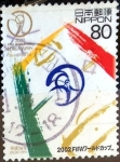 Stamps Japan -  Scott#2818 intercambio 0,95 usd 80 y. 2002