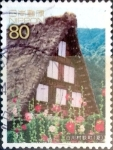 Stamps Japan -  Scott#2822c intercambio 1,25 usd 80 y. 2002