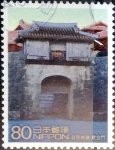 Stamps Japan -  Scott#2823g intercambio 1,40 usd 80 y. 2002
