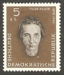 Sellos de Europa - Alemania -  429 - Tilde Klose, antifascista