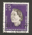 Stamps Germany -  431 - En recuerdo de los antifascistas de Ravensbruck, Charlotte Eisenblatter