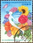 Stamps Japan -  Scott#2829 intercambio 1,00 usd 80 y. 2002