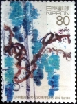 Stamps Japan -  Scott#2832 intercambio 1,00 usd 80 y. 2002