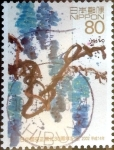 Stamps Japan -  Scott#2832 intercambio 1,00 usd 80 y. 2002