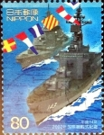 Stamps Japan -  Scott#2834 intercambio 1,00 usd 80 y. 2002