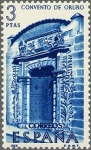 Stamps Spain -  ESPAÑA 1966 1755 Sello Nuevo VII Forjadores América Convento de Ouro Bolivia c/señal charnela