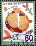 Stamps Japan -  Scott#2838 intercambio 1,00 usd 80 y. 2002