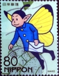 Stamps Japan -  Scott#2894e fjjf intercambio 1,00 usd 80 y. 2004