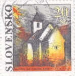 Stamps Slovakia -  iglesia 