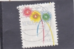 Stamps Netherlands -  ILUSTRACIÓN FLORES