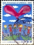 Stamps Japan -  Scott#2503 intercambio 0,40 usd 80 y. 1995