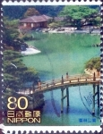 Stamps Japan -  Scott#3205i intercambio 0,90 usd 80 y. 2010