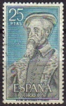 Stamps Spain -  ESPAÑA 1967 1794 Sello Personajes Españoles Andrés Laguna Usado