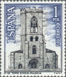 Stamps Spain -  ESPAÑA 1967 1803 Sello Nuevo Turistica Iglesia San Miguel Palencia